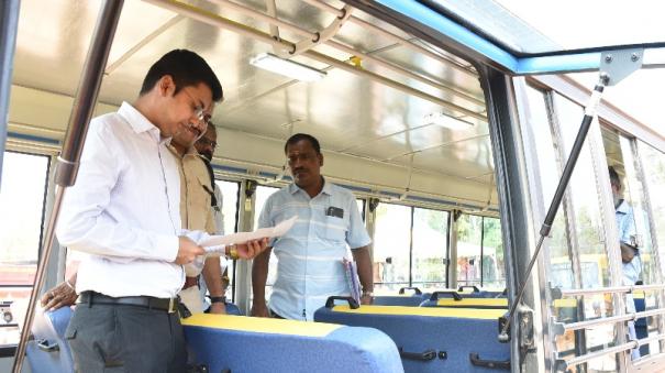 school bus review at coimbatore