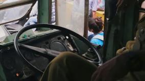 installation-of-fan-on-drivers-seat-of-bus