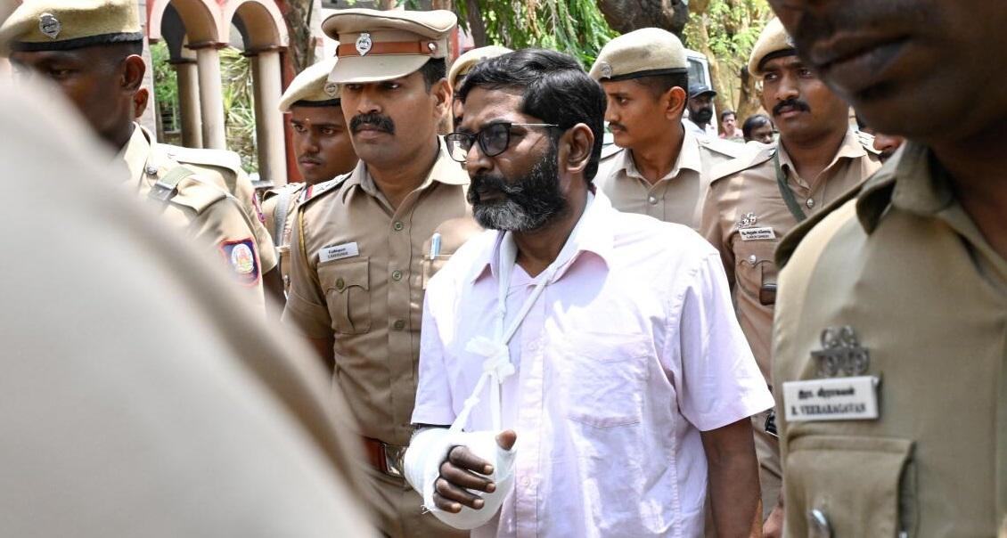  சவுக்கு சங்கரை ஒருநாள் போலீஸ் காவலில் விசாரிக்க கோவை நீதிமன்றம் அனுமதி | Coimbatore Court allows Shavukku Shankar to be interrogated in police custody for one day