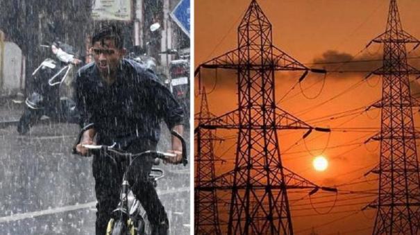 Daily Power Consumption on Tamil Nadu has Dropped to 367 Million Units Due to Summer Rains