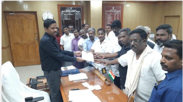 Independent MLA Petition to Puduwai Collector!