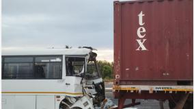 bus-collides-with-container-truck-near-valaja