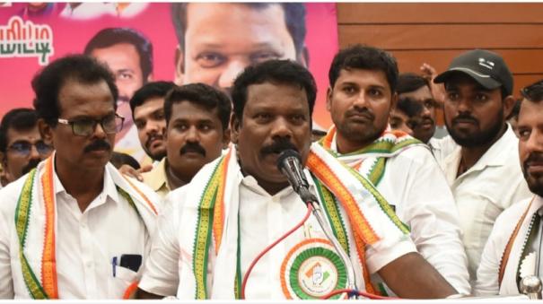 There is nothing wrong in saying that the Congress party will form the govt - Selvaperunthagai