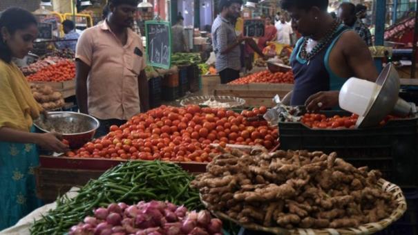 Rain or shine: Koyambedu vegetables price stands unaffected