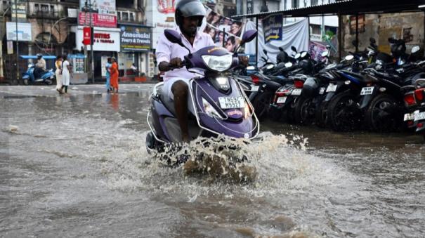 Madurai struggles for small rain
