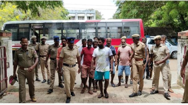 Ramanathapuram court orders 7 Sri Lankan fishermen to be jailed till June 3