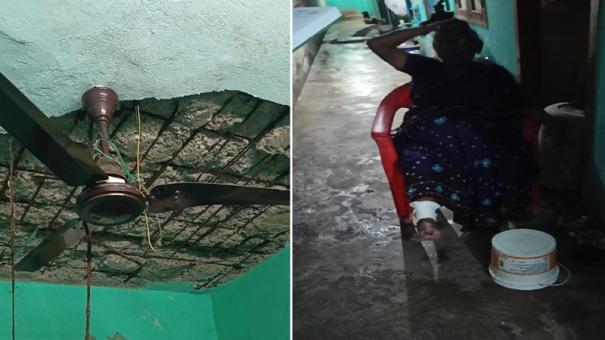 Saidapet: Elderly woman killed in roof collapse