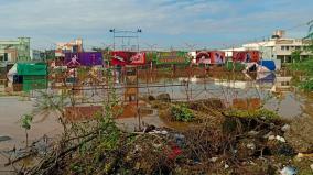 karur-circus-camp-marooned-in-heavy-rains