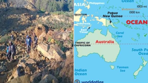 Over 100 people killed by landslide in Papua New Guinea