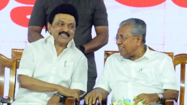 Stalin greets Pinarayi Vijayan on his birthday