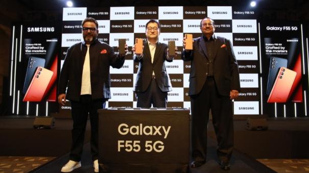 samsung galaxy f55 5g smartphone launched in india price features