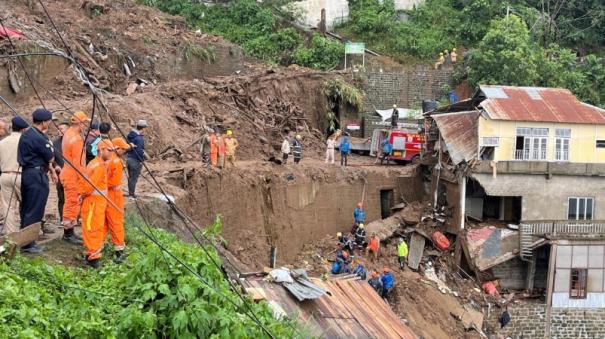 Cyclone Remal effect: Landslides, storms kill 31 in northeast