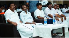 dmk-candidates-vote-counting-agents-consultation-meeting-started-at-trichy