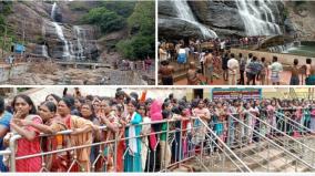 courtallam-season-begins-tourists-get-excited-to-bath-in-waterfalls