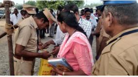 govt-employees-allowed-in-kanchipuram-polling-center-after-intense-search