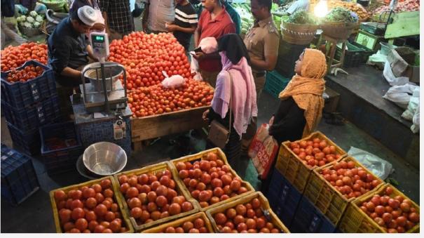 Tomato prices Rose in Koyambedu