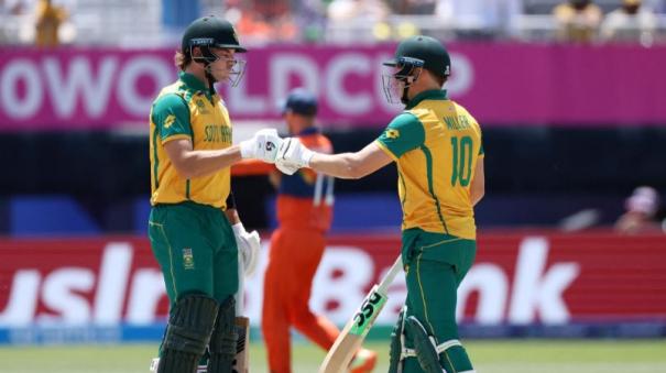 netherlands threat south africa david miller guides to win t20 wc