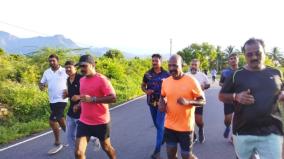 minister-m-subramanian-went-for-an-early-morning-jog-in-mettupalayam