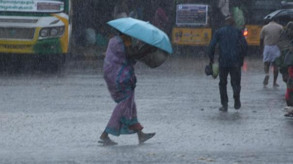 Chance of rain in Tamil Nadu for 6 days