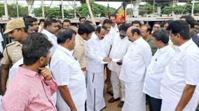 ministers-inspects-dmk-mupperum-vizha-preparations