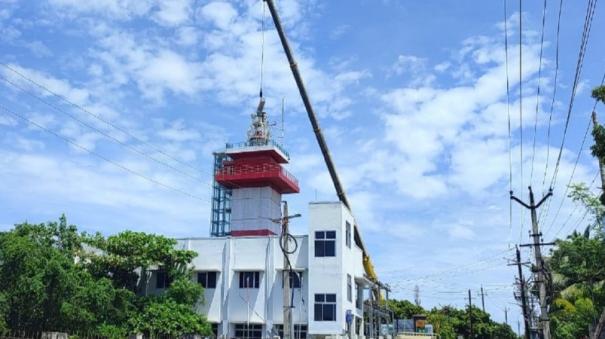 Radar Equipment to Monitor Kanyakumari Sea: Setuped on Lighthouse