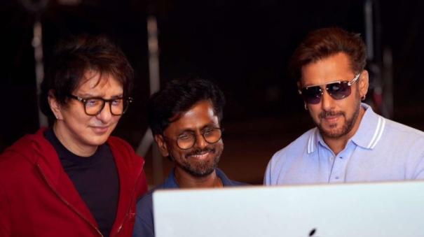 Salman Khan begins shooting for AR Murugadoss Sikandar