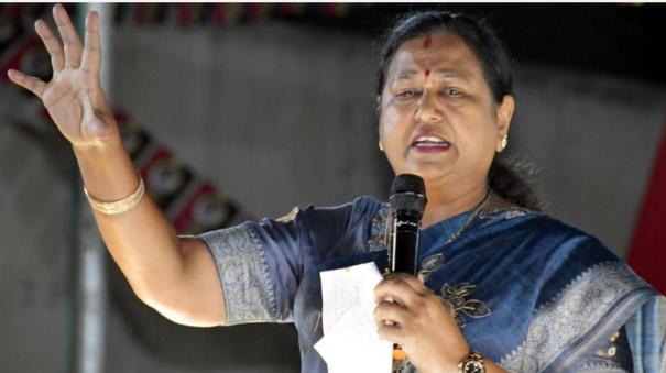 Demonstration against DMK governments mismanagement on 25th says Premalatha