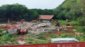 demolition-of-ysr-congress-party-office-building-built-land-encroachment-guntur