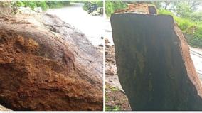 mudslide-on-bodimettu-hill-road-diversion-notice-for-munnar-due-to-rocks-rolled-on-the-road