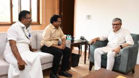 tamil-nadu-mps-meet-with-minister-ashwini-to-insist-on-rectifying-the-grievances-of-loco-pilots