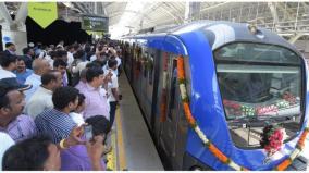 84-33-lakh-people-traveled-in-chennai-metro-trains-in-june