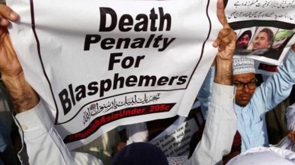 Death sentence for minority on hate speech Pakistan