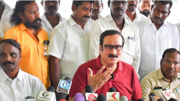 Anbumani Ramadoss alleges that weighted election is being held in Vikravandi