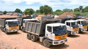 t-n-sand-lorry-owners-appeal-to-state-government-to-allow-sand-transport-from-ap