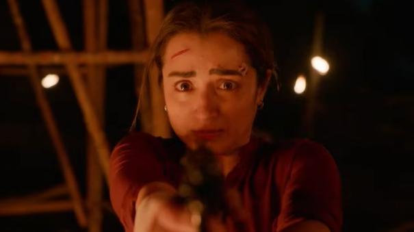 Trisha starrer Brinda web series teaser in Sony liv s thriller series