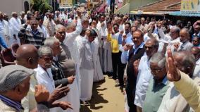 protest-for-upgradation-of-ooty-municipality-to-corporation