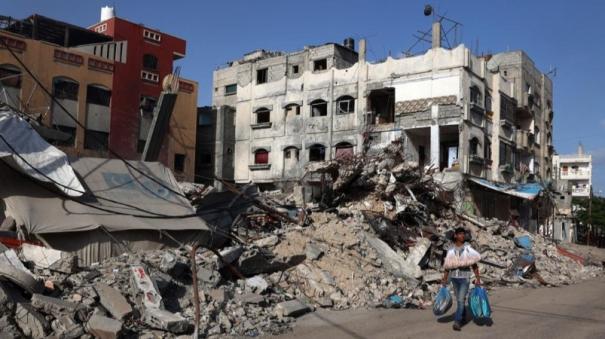 Tragic scenes in Gaza Citys industrial area