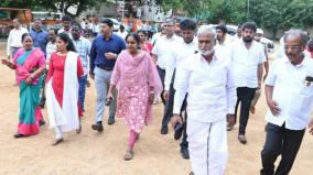 various-project-works-being-implemented-in-north-chennai-minister-sekarbabu-personally-inspected