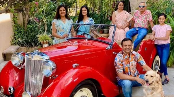 Gujarati family drives from Ahmedabad to London in 73-year-old vintage car