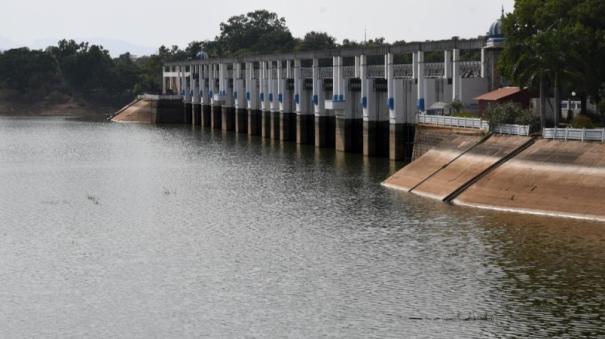 water level of poondi lake is raised by another 2 feet