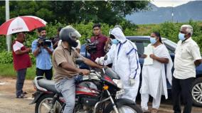 in-response-to-the-nipah-virus-the-health-department-is-conducting-intensive-checks-on-the-tamil-nadu-kerala-border