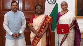 finance-minister-nirmala-sitharaman-received-president-s-assent-to-the-budget