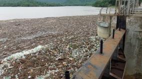 plastic-waste-found-on-spillways-of-pillur-dam-risk-of-water-pollution