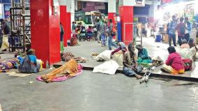 hosur-bus-stand-turned-into-a-home-for-the-destitute