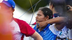 paris-olympics-indian-women-archery-team-advanced-to-quarter-finals