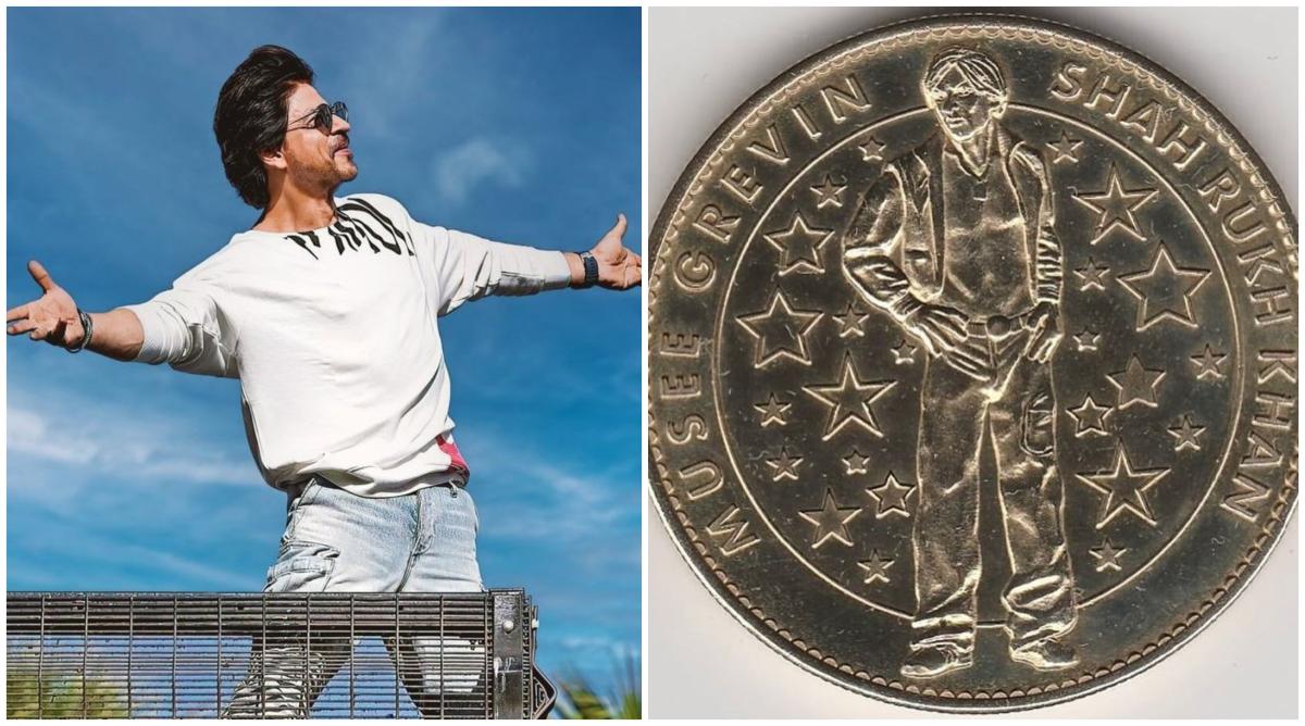 ஷாருக்கான் உருவம் பதித்த தங்க நாணயத்தை வெளியிட்டு கவுரவித்த பாரிஸ் அருகாட்சியகம்! | Shah Rukh Khan First Indian Actor Honoured With Gold Coins Grevin Museum In Paris