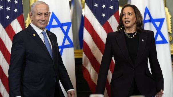 I will not be silent: Kamala Harris presses Netanyahu over humanitarian situation in Gaza