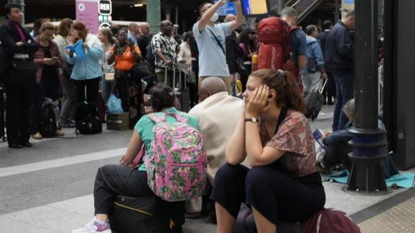 French Rail Network Sabotaged Ahead Of Olympics, 8 Lakh People Affected