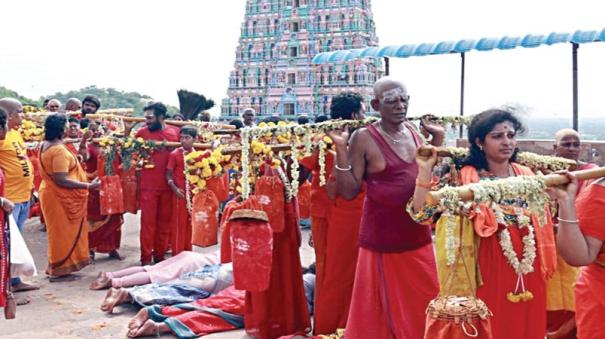 Aadi Bharani festival in Thiruthani Murugan temple