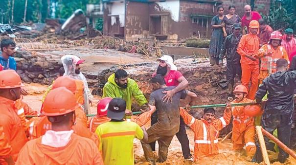 Massive landslides hit Kerala Wayanad district